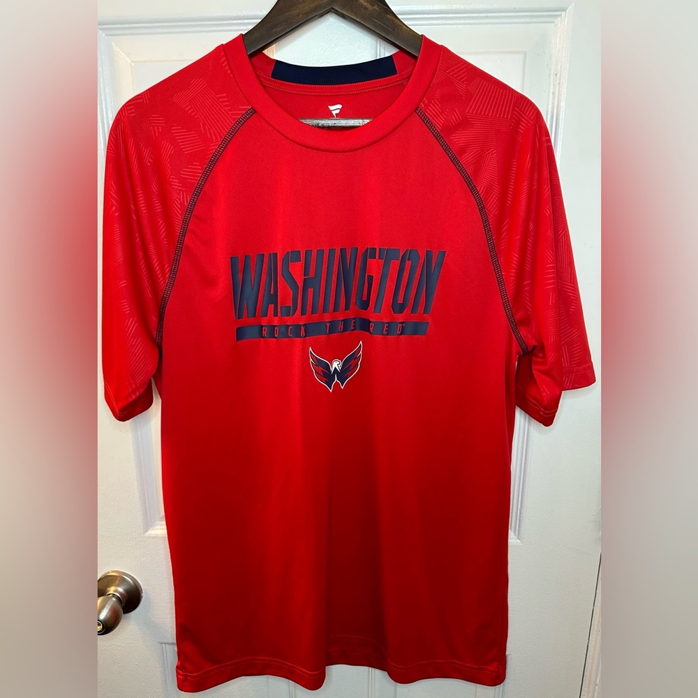 Washington Capitals “Rock the Red” mens short sleeve tee shirt‌‌‌‌‌‌‌ NWOT